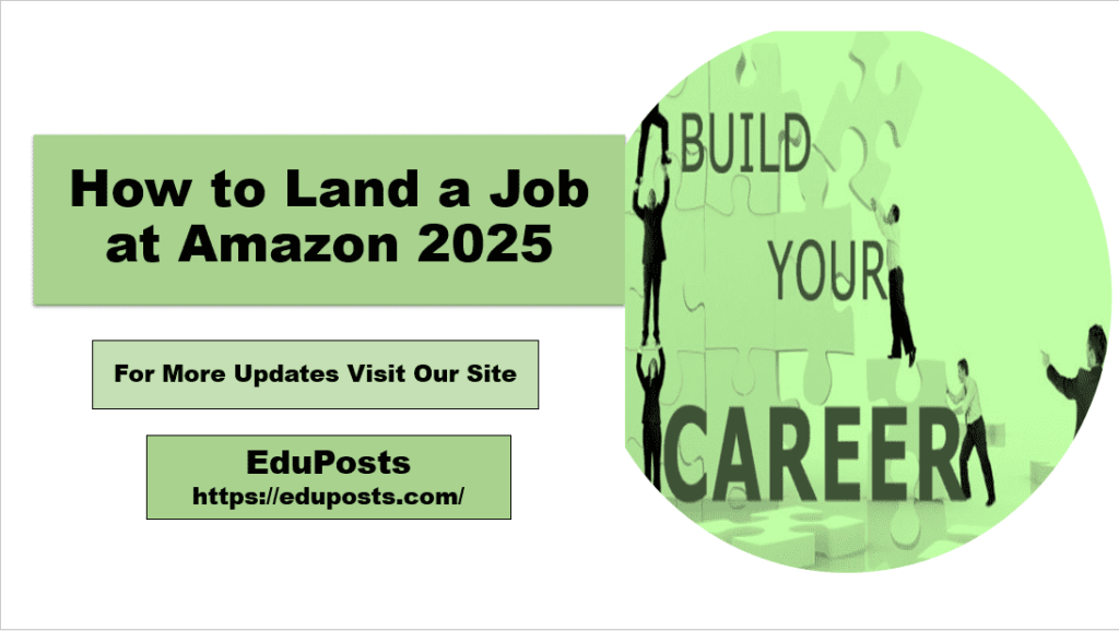 How to Land a Job at Amazon